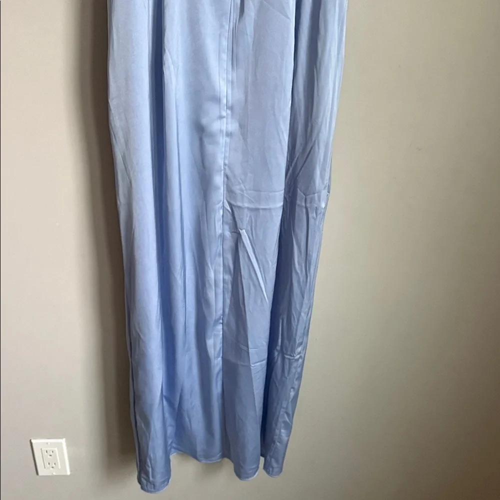 Abercrombie & Fitch Draped Twist-Front Maxi Dress Large